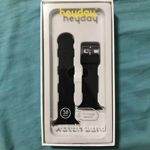 38mm black apple watch band